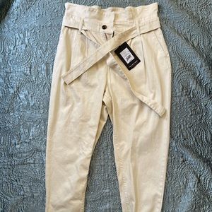 NWT Off White high waist denim pants
